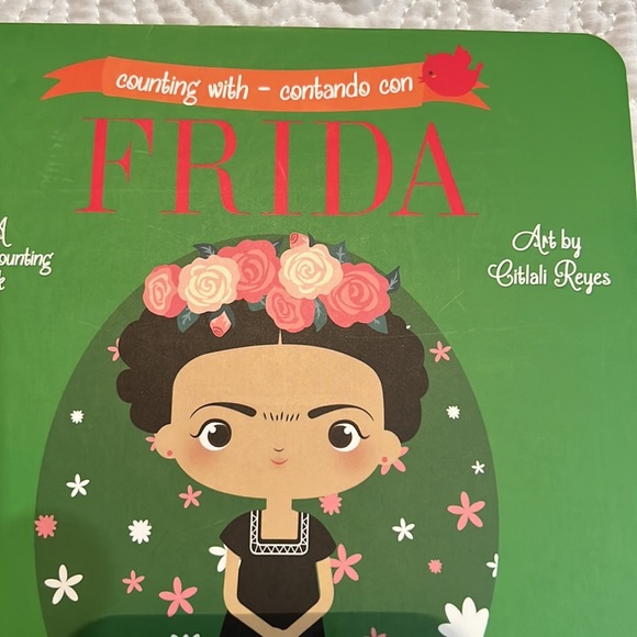 2 hard cover picture books-Frida and The Wonder that is You - Picture 4 of 9